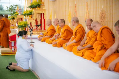 ประมวลภาพพิธีเชิญต้นพระศรีมหาโพธิทศมราชบพิตร ปลูก ณ วัดอมรญาติสมาคม จังหวัดราชบุรี