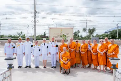 ประมวลภาพพิธีเชิญต้นพระศรีมหาโพธิทศมราชบพิตร ปลูก ณ วัดอมรญาติสมาคม จังหวัดราชบุรี