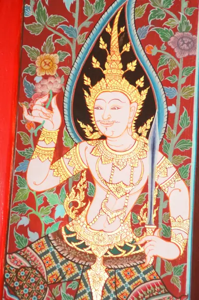 จิตรกรรมฝาผนังและศิลปกรรมภายในพระอุโบสถหินอ่อนจตุรมุข วัดจุฬามณี