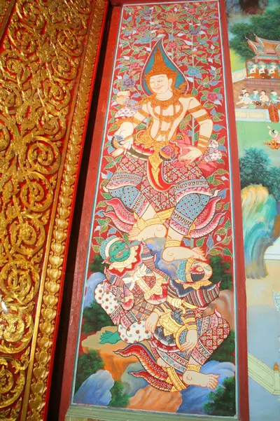 จิตรกรรมฝาผนังและศิลปกรรมภายในพระอุโบสถหินอ่อนจตุรมุข วัดจุฬามณี