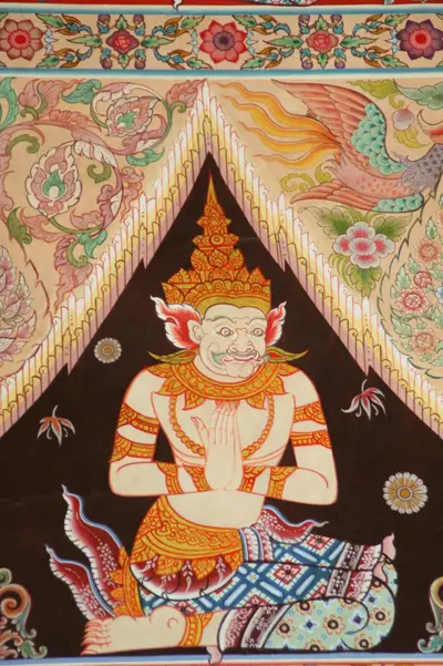 จิตรกรรมฝาผนังและศิลปกรรมภายในพระอุโบสถหินอ่อนจตุรมุข วัดจุฬามณี