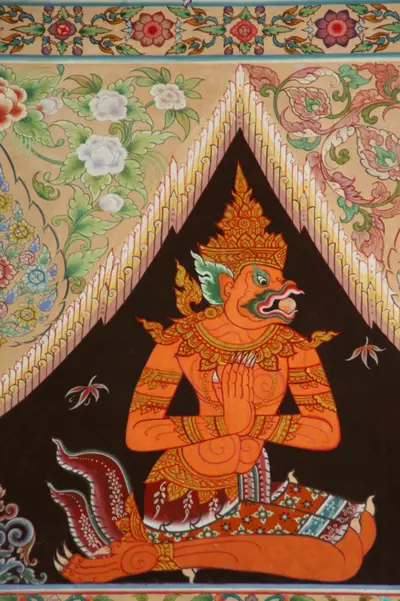 จิตรกรรมฝาผนังและศิลปกรรมภายในพระอุโบสถหินอ่อนจตุรมุข วัดจุฬามณี