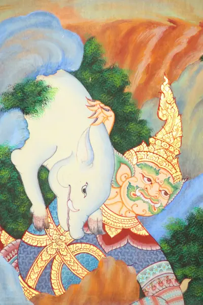 จิตรกรรมฝาผนังและศิลปกรรมภายในพระอุโบสถหินอ่อนจตุรมุข วัดจุฬามณี