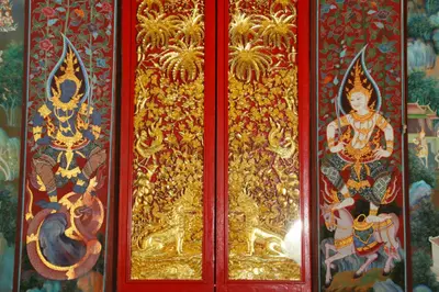 จิตรกรรมฝาผนังและศิลปกรรมภายในพระอุโบสถหินอ่อนจตุรมุข วัดจุฬามณี