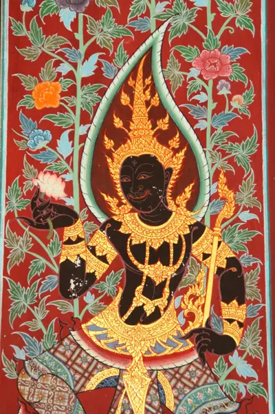 จิตรกรรมฝาผนังและศิลปกรรมภายในพระอุโบสถหินอ่อนจตุรมุข วัดจุฬามณี