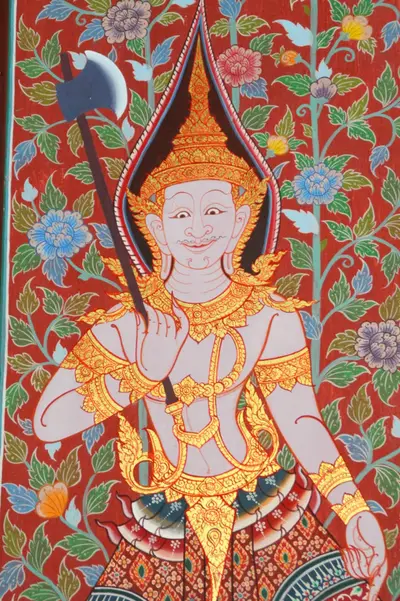 จิตรกรรมฝาผนังและศิลปกรรมภายในพระอุโบสถหินอ่อนจตุรมุข วัดจุฬามณี