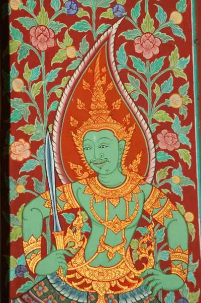 จิตรกรรมฝาผนังและศิลปกรรมภายในพระอุโบสถหินอ่อนจตุรมุข วัดจุฬามณี