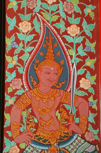 จิตรกรรมฝาผนังและศิลปกรรมภายในพระอุโบสถหินอ่อนจตุรมุข วัดจุฬามณี