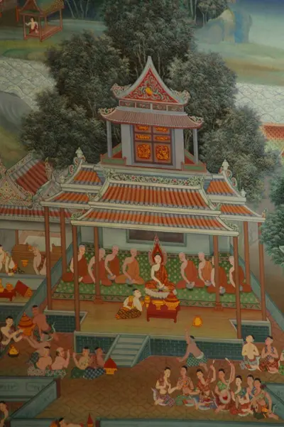 จิตรกรรมฝาผนังและศิลปกรรมภายในพระอุโบสถหินอ่อนจตุรมุข วัดจุฬามณี