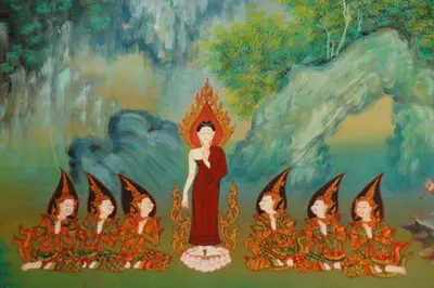 จิตรกรรมฝาผนังและศิลปกรรมภายในพระอุโบสถหินอ่อนจตุรมุข วัดจุฬามณี