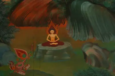 จิตรกรรมฝาผนังและศิลปกรรมภายในพระอุโบสถหินอ่อนจตุรมุข วัดจุฬามณี
