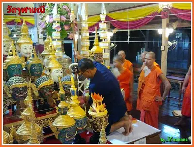 ประมวลภาพค่ำคืนก่อนพิธีพุทธาภิเษก งานไหว้ครูบูรพาจารย์ ปี ๒๕๕๕