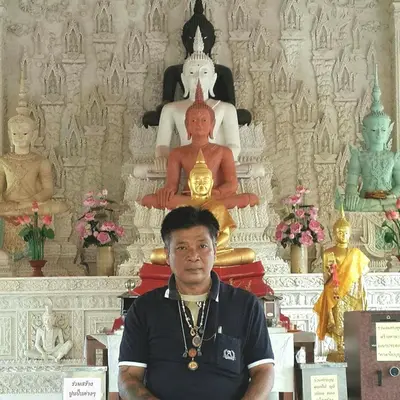 งานศิลป์ปูนปั้นวิหารพระพุทธโสภิตมุณี วัดจุฬามณี อำเภออัมพวา จังหวัดสมุทรสงคราม