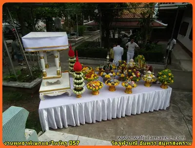 ประมวลภาพพิธีพุทธาภิเษกชนวนเหรียญ รุ่นบูรณะอุโบสถ วัดจุฬามณี ปี ๒๕๕๗