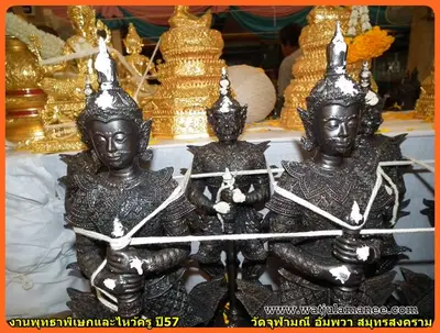 ประมวลภาพพิธีพุทธาภิเษกชนวนเหรียญ รุ่นบูรณะอุโบสถ วัดจุฬามณี ปี ๒๕๕๗