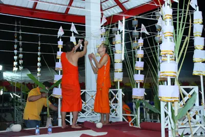 ประมวลภาพงานเททองหล่อพระ วัดจุฬามณี ปี ๒๕๕๘