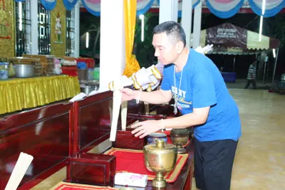 ประมวลภาพงานเททองหล่อพระ วัดจุฬามณี ปี ๒๕๕๘