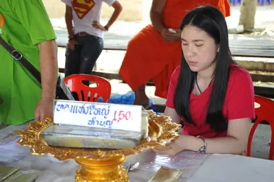 ประมวลภาพงานเททองหล่อพระ วัดจุฬามณี ปี ๒๕๕๘