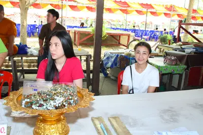 ประมวลภาพงานเททองหล่อพระ วัดจุฬามณี ปี ๒๕๕๘