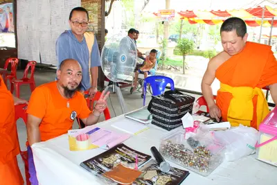 ประมวลภาพงานเททองหล่อพระ วัดจุฬามณี ปี ๒๕๕๘