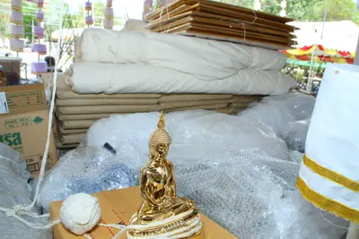 ประมวลภาพงานเททองหล่อพระ วัดจุฬามณี ปี ๒๕๕๘