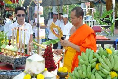 ประมวลภาพงานเททองหล่อพระ วัดจุฬามณี ปี ๒๕๕๘