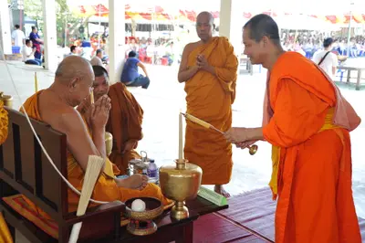 ประมวลภาพงานเททองหล่อพระ วัดจุฬามณี ปี ๒๕๕๘