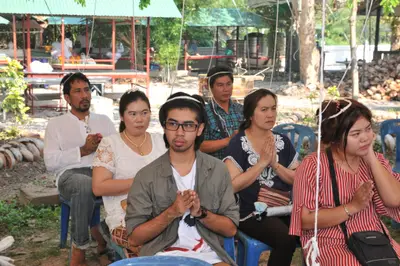 ประมวลภาพงานเททองหล่อพระ วัดจุฬามณี ปี ๒๕๕๘