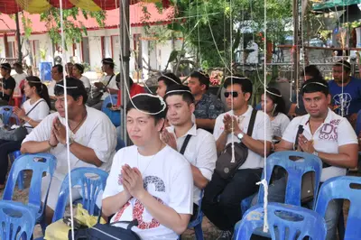 ประมวลภาพงานเททองหล่อพระ วัดจุฬามณี ปี ๒๕๕๘