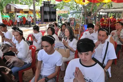 ประมวลภาพงานเททองหล่อพระ วัดจุฬามณี ปี ๒๕๕๘