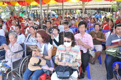 ประมวลภาพงานเททองหล่อพระ วัดจุฬามณี ปี ๒๕๕๘