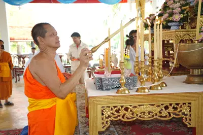 ประมวลภาพงานเททองหล่อพระ วัดจุฬามณี ปี ๒๕๕๘