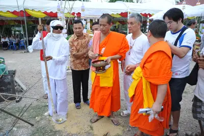 ประมวลภาพงานเททองหล่อพระ วัดจุฬามณี ปี ๒๕๕๘