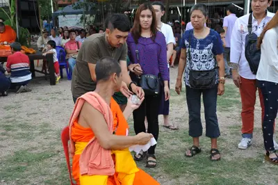 ประมวลภาพงานเททองหล่อพระ วัดจุฬามณี ปี ๒๕๕๘