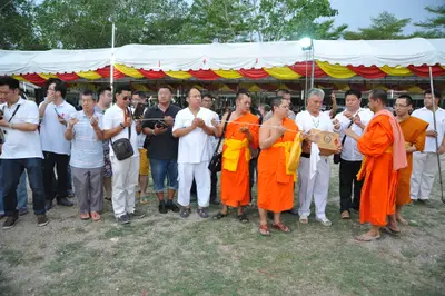 ประมวลภาพงานเททองหล่อพระ วัดจุฬามณี ปี ๒๕๕๘