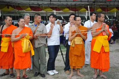 ประมวลภาพงานเททองหล่อพระ วัดจุฬามณี ปี ๒๕๕๘