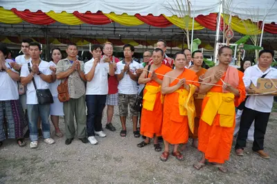 ประมวลภาพงานเททองหล่อพระ วัดจุฬามณี ปี ๒๕๕๘