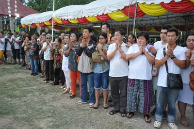 ประมวลภาพงานเททองหล่อพระ วัดจุฬามณี ปี ๒๕๕๘