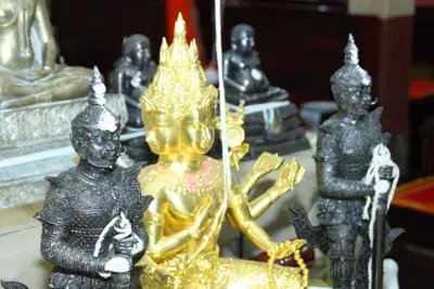 ประมวลภาพพิธีพุทธาภิเษกท้าวเวสสุวรรณ วัดจุฬามณี ปี ๒๕๕๘