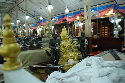 ประมวลภาพพิธีพุทธาภิเษกท้าวเวสสุวรรณ วัดจุฬามณี ปี ๒๕๕๘