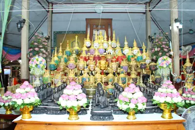 ประมวลภาพพิธีพุทธาภิเษกท้าวเวสสุวรรณ วัดจุฬามณี ปี ๒๕๕๘