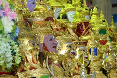 ประมวลภาพพิธีพุทธาภิเษกท้าวเวสสุวรรณ วัดจุฬามณี ปี ๒๕๕๘