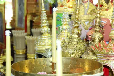 ประมวลภาพพิธีพุทธาภิเษกท้าวเวสสุวรรณ วัดจุฬามณี ปี ๒๕๕๘
