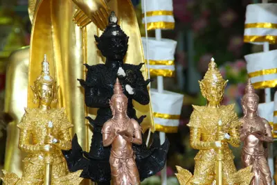 ประมวลภาพพิธีพุทธาภิเษกท้าวเวสสุวรรณ วัดจุฬามณี ปี ๒๕๕๘