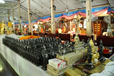 ประมวลภาพพิธีพุทธาภิเษกท้าวเวสสุวรรณ วัดจุฬามณี ปี ๒๕๕๘