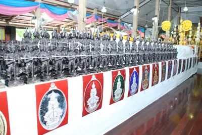 ประมวลภาพพิธีพุทธาภิเษกท้าวเวสสุวรรณ วัดจุฬามณี ปี ๒๕๕๘