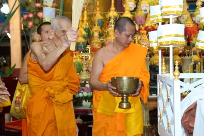 ประมวลภาพพิธีพุทธาภิเษกท้าวเวสสุวรรณ วัดจุฬามณี ปี ๒๕๕๘