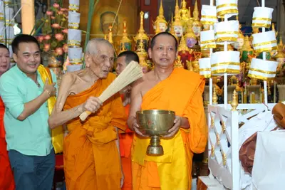 ประมวลภาพพิธีพุทธาภิเษกท้าวเวสสุวรรณ วัดจุฬามณี ปี ๒๕๕๘