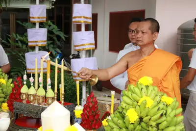 ประมวลภาพพิธีพุทธาภิเษกท้าวเวสสุวรรณ วัดจุฬามณี ปี ๒๕๕๘