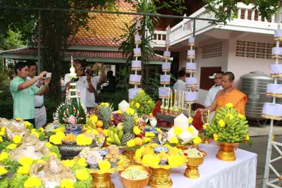 ประมวลภาพพิธีพุทธาภิเษกท้าวเวสสุวรรณ วัดจุฬามณี ปี ๒๕๕๘